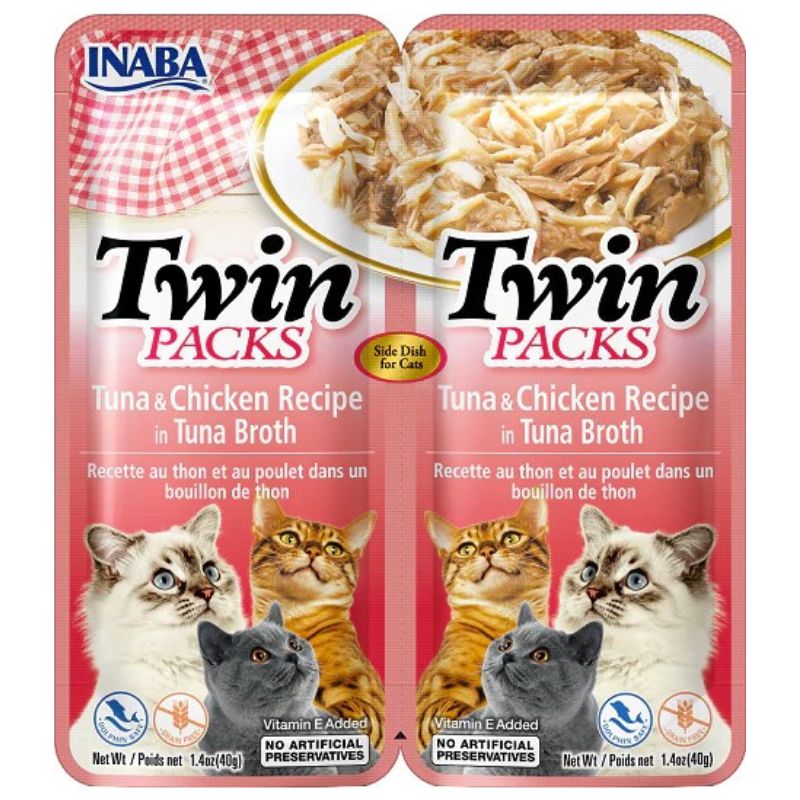 Tuna And Chicken In Tuna Broth Recipe For Cats -  80 g