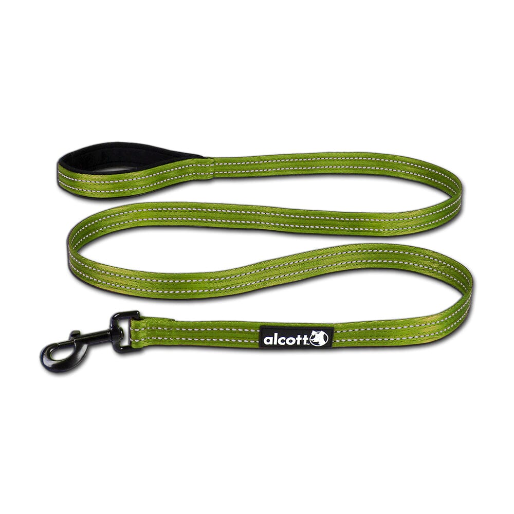 Adventure 6ft Leash with Reflective Stitching Pet Supplies Alcott Large Green 