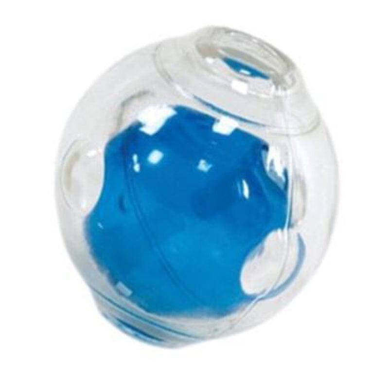 Chase 'N Chomp Amazing Squeaker Ball Dog Toy with dual-squeaker technology.