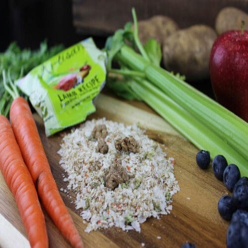 Grandma Lucy's Artisan Lamb Food Freeze-drying uses low levels of heat to retain taste, texture & aroma that your pup craves.