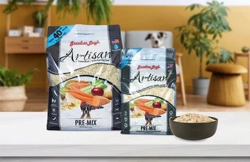 Artisan Vegetarian Dog Food-Freeze Dried, Grain Free-For All Stages Dog Food Grandma Lucy's Artisan Vegetarian Dog Food 3 lb (1.36 Kg) Bag 