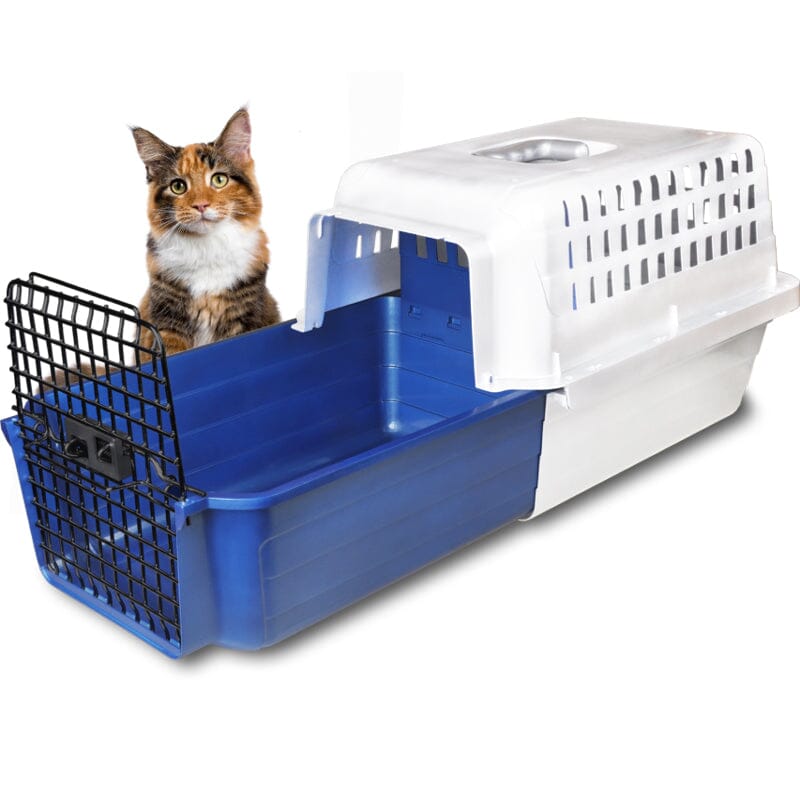 Van Ness Calm Cat Carrier With Patented Sliding Drawer Design is an innovation when it comes to cat travel.