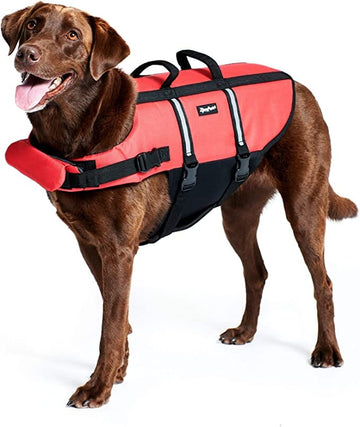 Dog Life Jacket Vest - for Boating, Swimming, Pools Animals & Pet Supplies ZippyPaws 