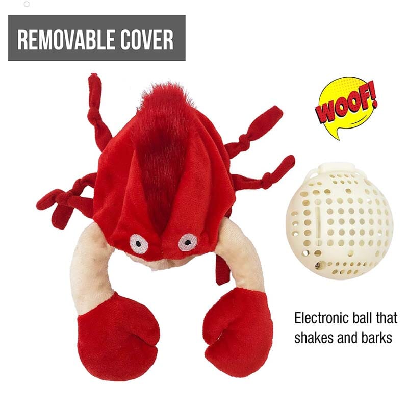 Batteries are included with the Hyper Pet Doggie Pal-Crab Toy. Must buy toy to your loving pets for prolonged play.