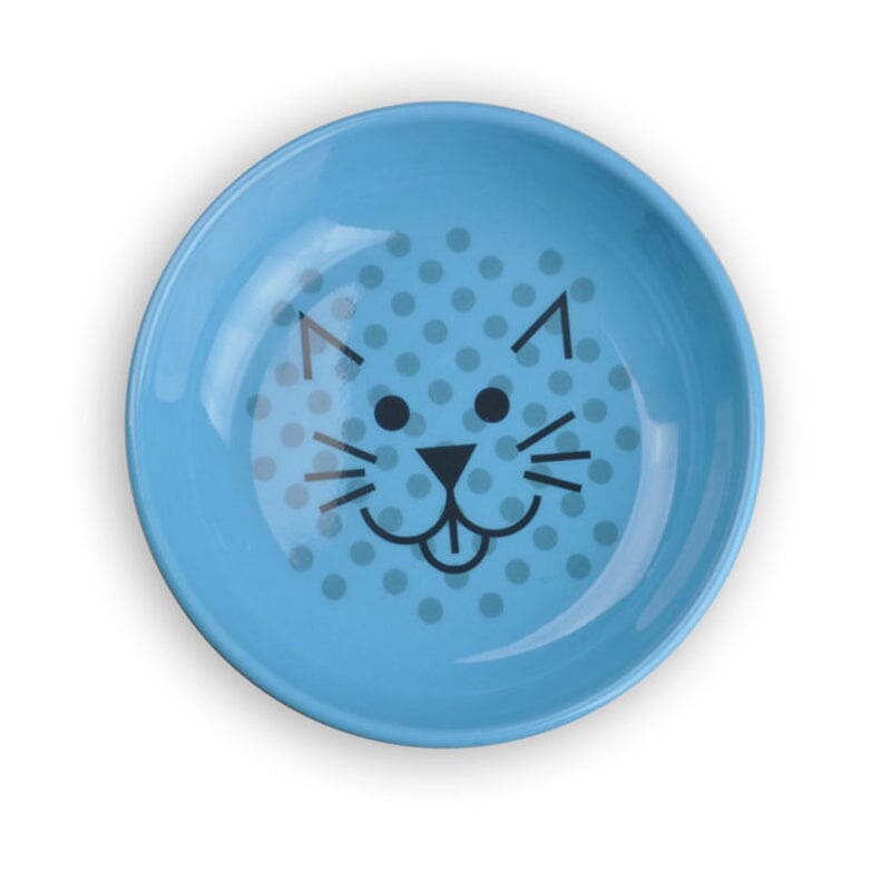 Van Ness Ecoware Cat dish or bowl is crafted from 47% renewable, sustainable bamboo plant material.
