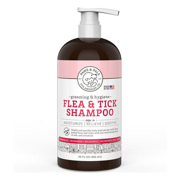 Flea and Tick Shampoo for Dogs & Cats