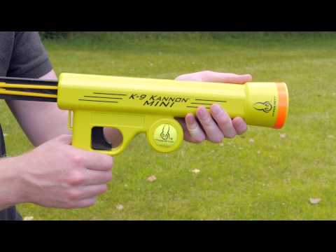 Hyper Pet K9 Kannon K2 Mini-Tennis Ball Launcher designed for small dogs for lots of fun for your dog & you both.