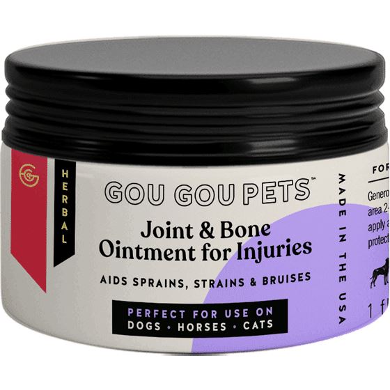 Joint & Bone Ointment For Cats & Dogs - For Sprains & Strains Pet Supplies Gou Gou Pets 118 ml 