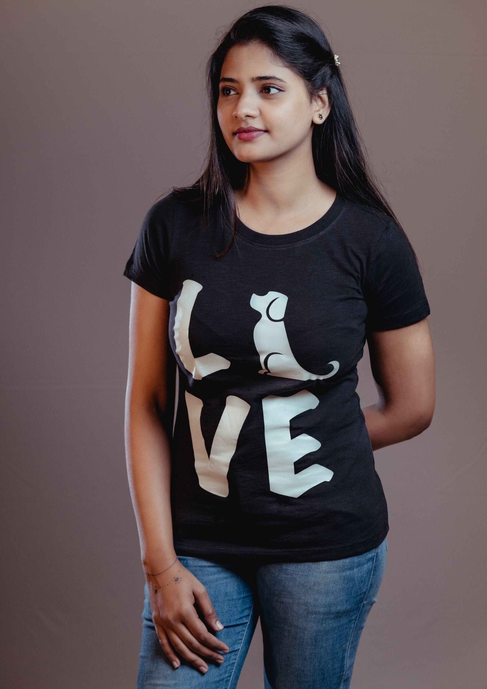 LOVE T-Shirt Shirts & Tops ThePetPeopleCafe XSmall 