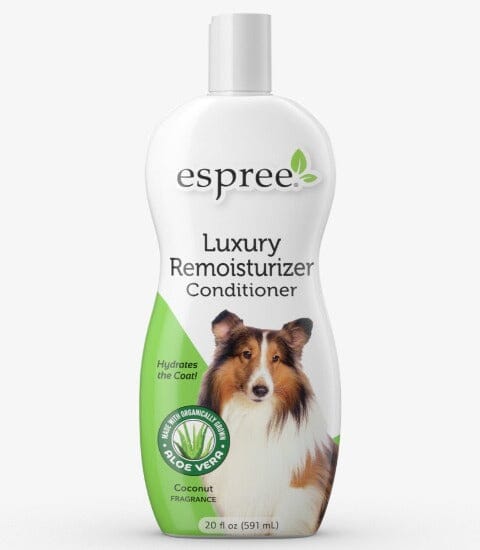 Espree’s Luxury Remoisturizer Conditioner is an easy-to-use hair revitalizing formula. Shop at PawsnCollars.com.