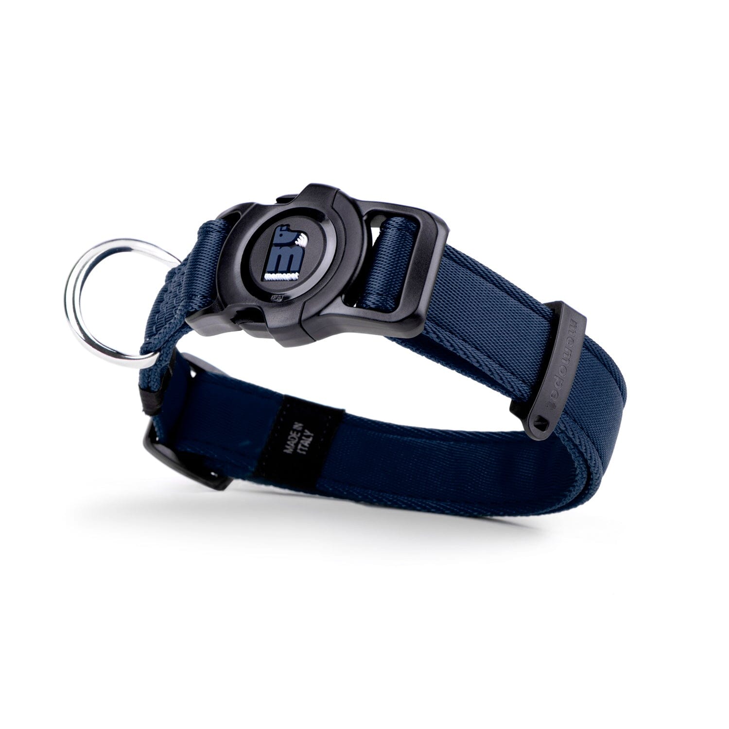 Memopet Dog Collar With Activity Tracking Device and Digital ID Pet Supplies My Family Small Navy 