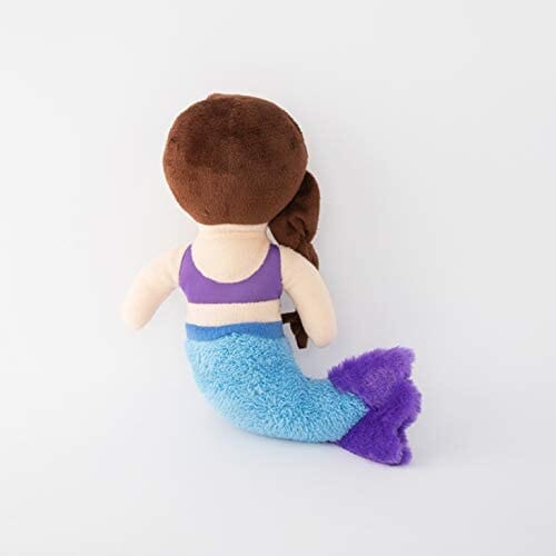 Mermaid Squeaky Soft Plush Dog Toy Animals & Pet Supplies ZippyPaws 