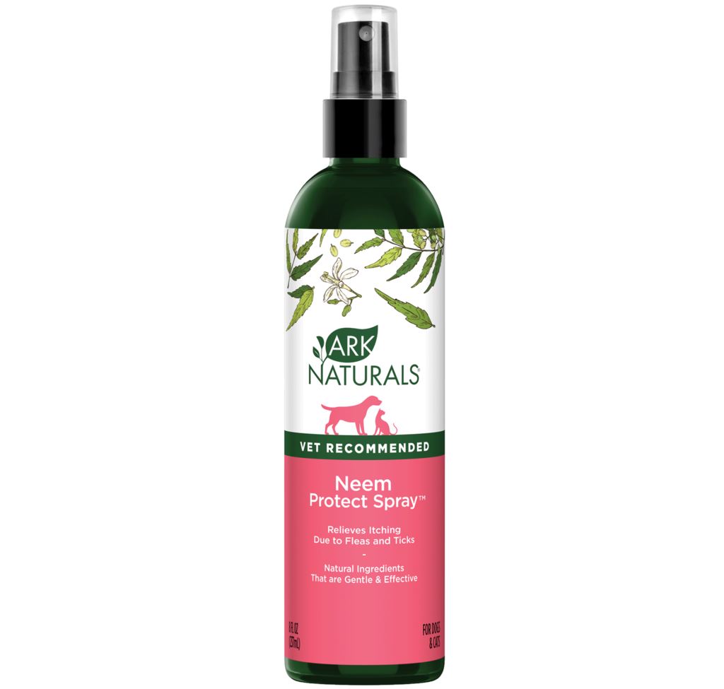 Neem Protect Spray For Cats & Dogs Pet Supplies Ark Naturals 8 fl oz/236.5 ml 