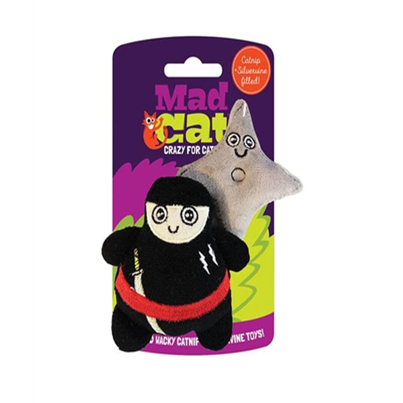 Mad Cat wild and wacky Ninth Life Ninja - 2 Pack cat toys drive cats CRAZY! 