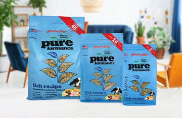 Pureformance Fish Dog Food-Freeze Dried, Grain Free, Weight Management-For Adult Dog Dog Food Grandma Lucy's 3 lb (1.36 Kg) Bag 