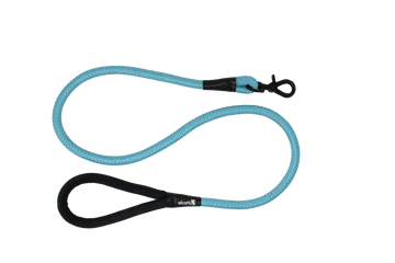 Rope Leash With Reflective Stitching Pet Supplies Alcott Rope Leash One Size SkyBlue 