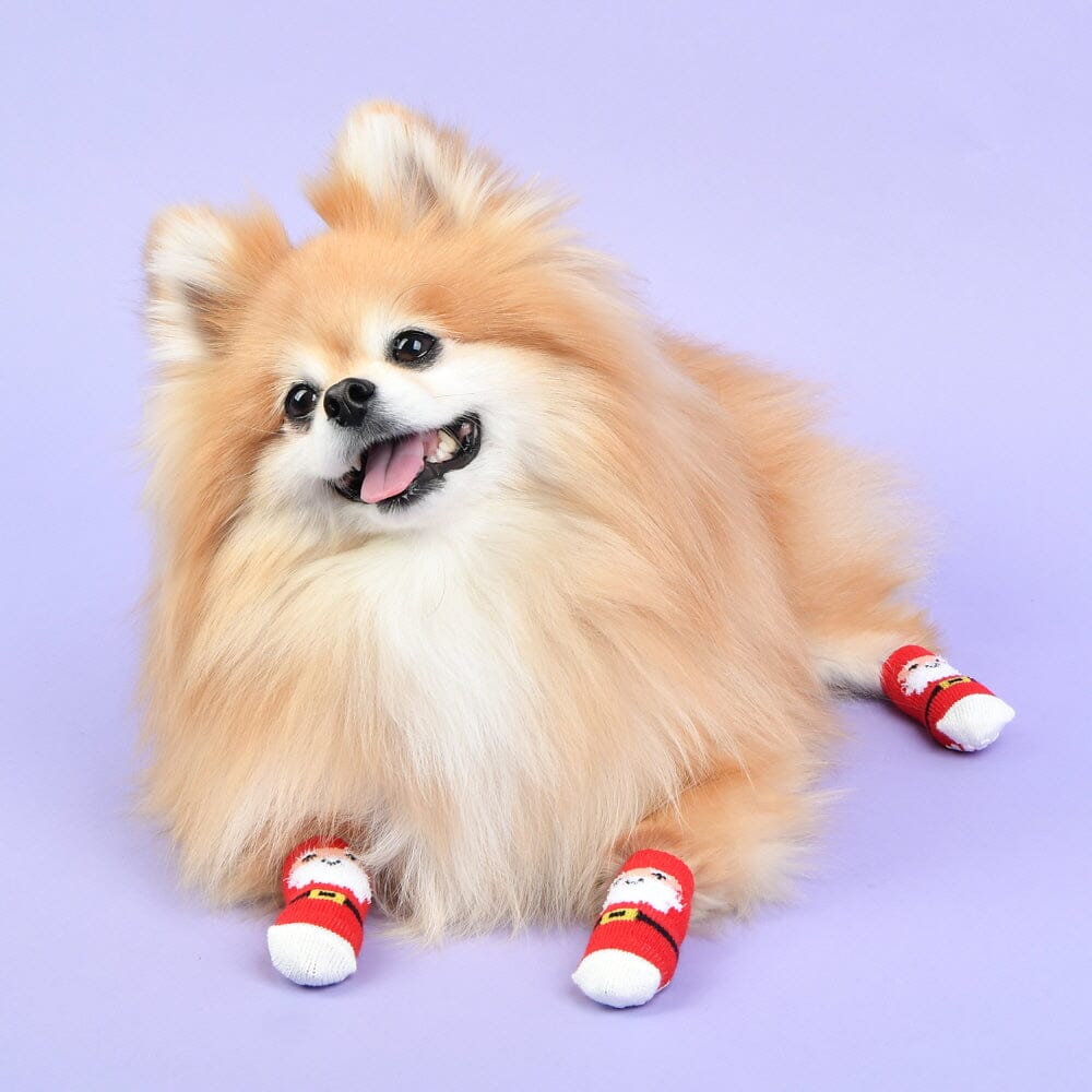 Santa Claus Socks For Dogs