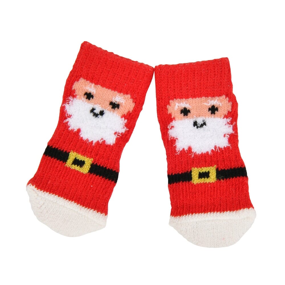 Santa Claus Socks For Dogs