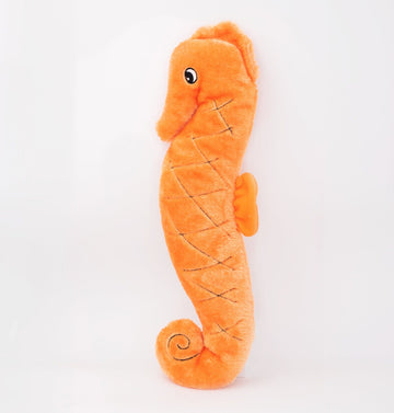 Seahorse Soft Plush Squeaky Dog Toy