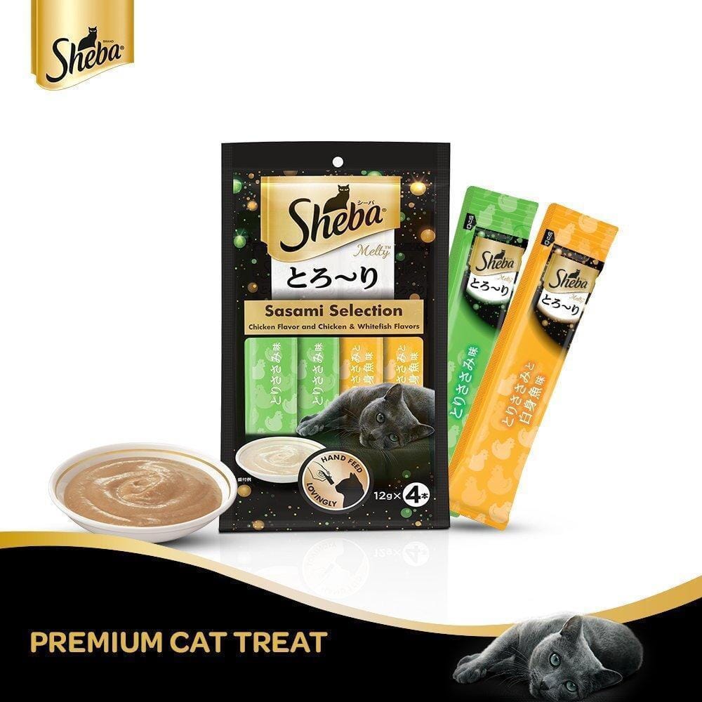 Sheba Melty Sasami Chicken Flavour Cat Treat - 48 g