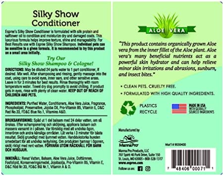 Try our Silky Show Shampoo & Cologne! Shop online at pawsncollars.com.