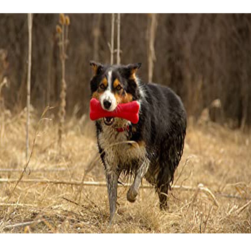 Hero Action Bone Dog Toy is made of soft rubber which is used in toy cleans teeth as dog chews & it is gentle on puppy gums.