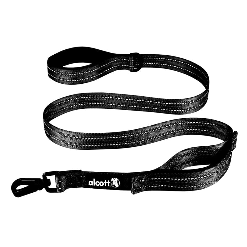 alcott Traffic Leashes With Two Padded Neoprene Handles For Closeness & Control.
