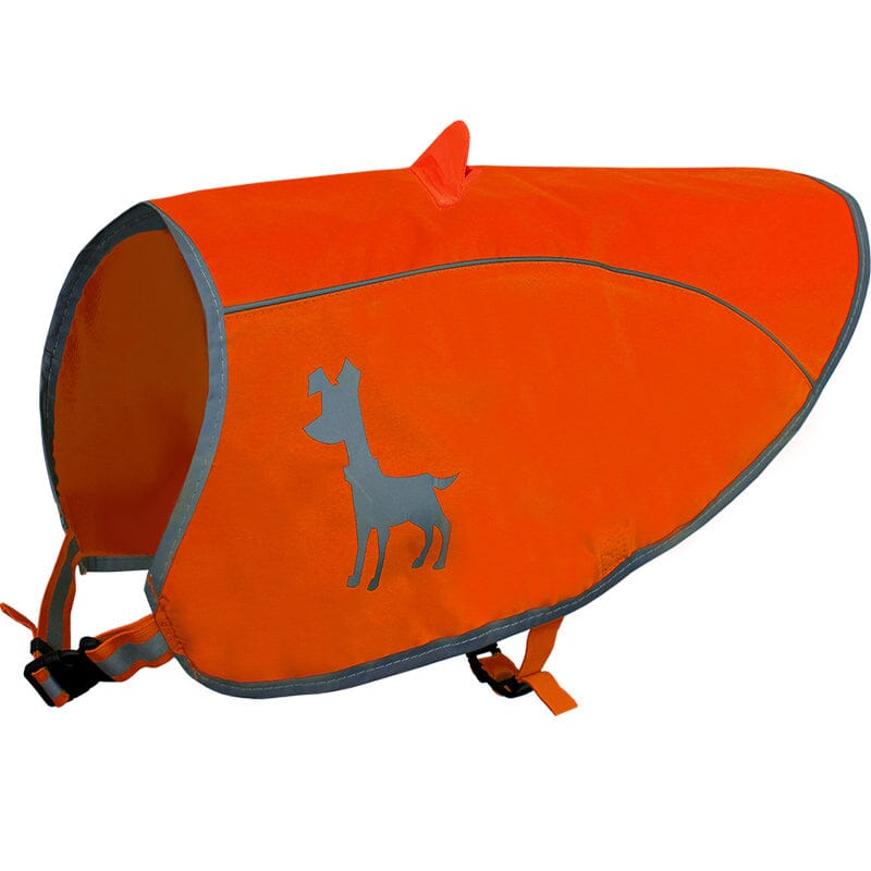alcott Visibility Dog Vests are available with small, medium and large sizes. 