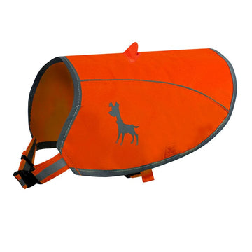 alcott Visibility Dog Vest is fully adjustable, keeping your dog comfortable on after-hours adventures.