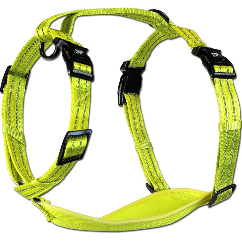 Alcott Essential Visibility Harness with Reflective Accents with Neon Yellow. Orange.