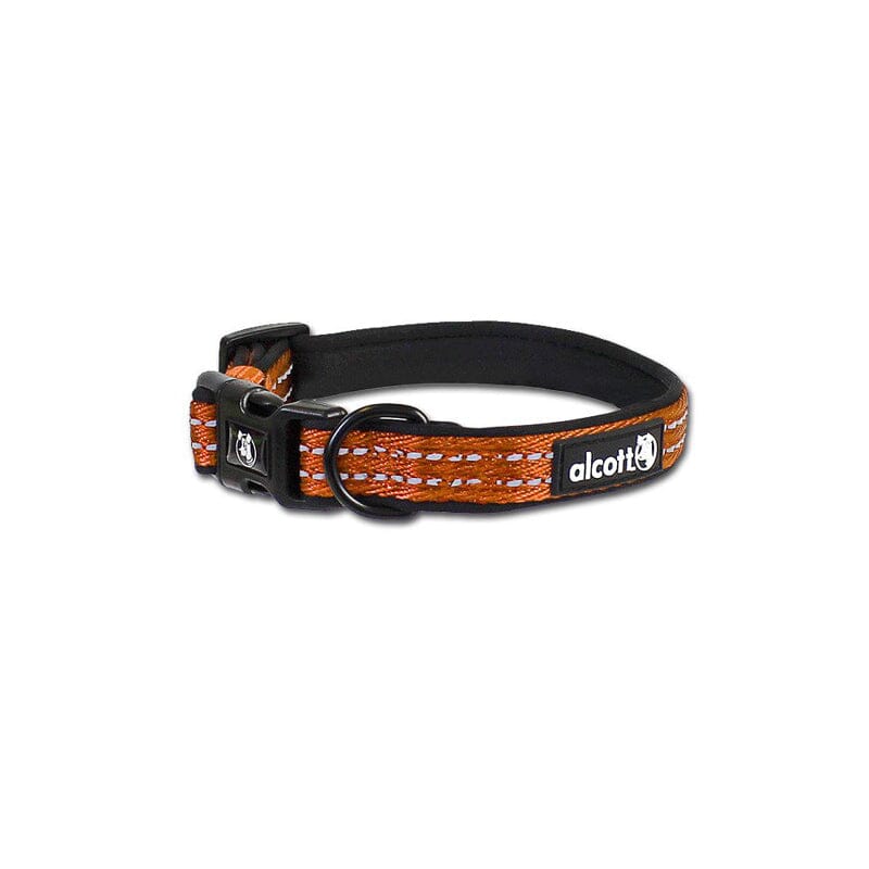Alcott Visibility Small collar for dogs - orange in color - pet supplies & essentials