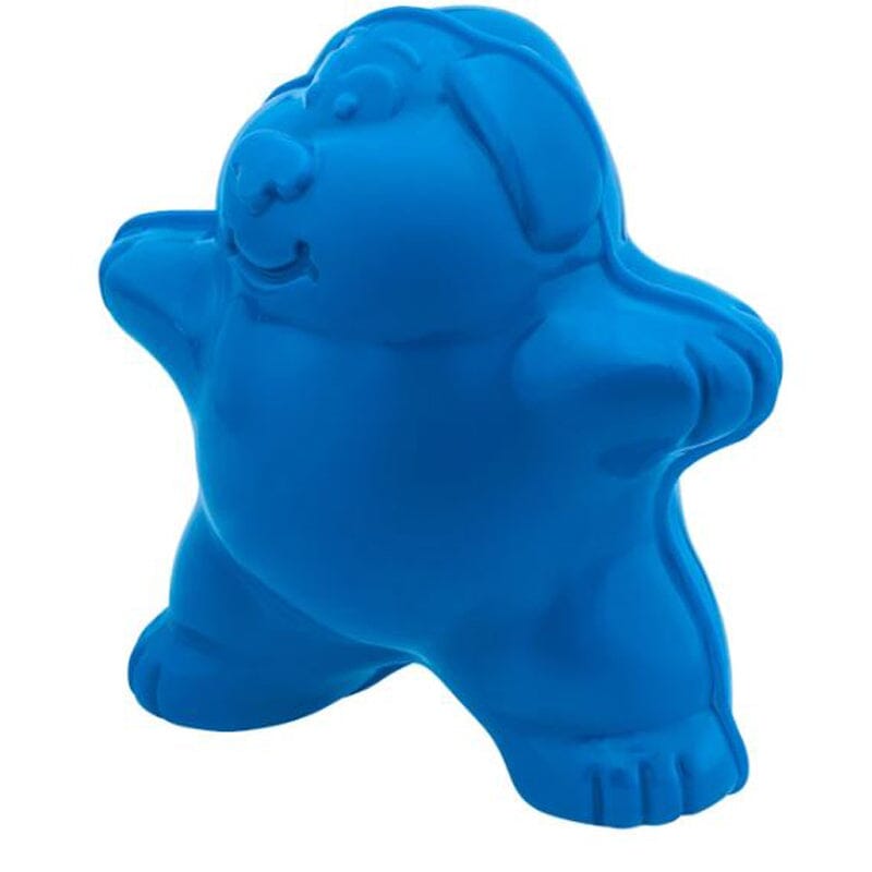 Hero Yoga Dogz Large Warrior Pose Blue Dog Toy is an engaging toy with High-pitch squeaking sound.